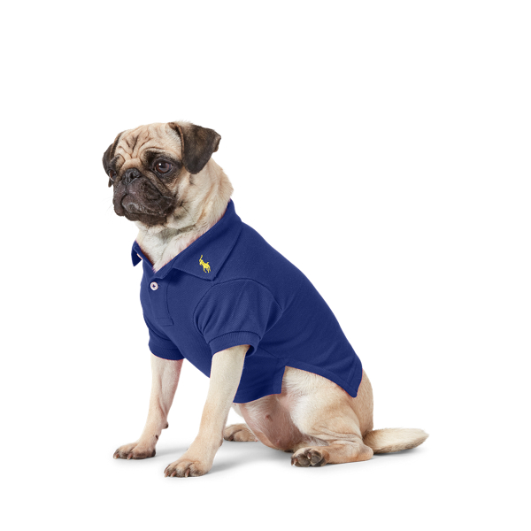 Cotton Mesh Dog Polo Shirt