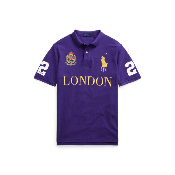 Classic Fit London Polo Shirt for Men Ralph Lauren TN