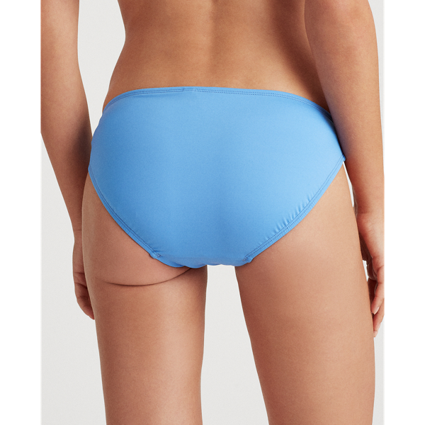 Sky Blue Ring-Front Bikini Bottom Lauren 4