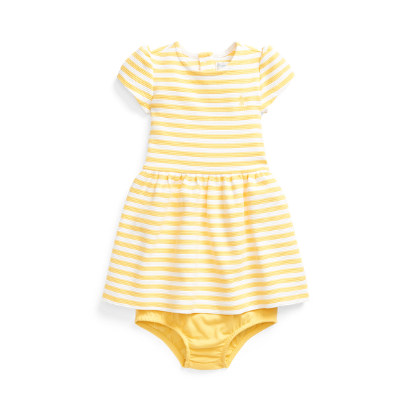 Striped Ponte Dress &amp; Bloomer