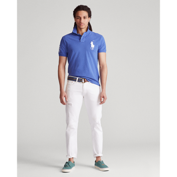 Liberty Custom Slim Fit Big Pony Mesh Polo Shirt Polo Ralph Lauren 3