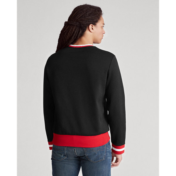 Black Fleece Letterman Sweatshirt Polo Ralph Lauren 4