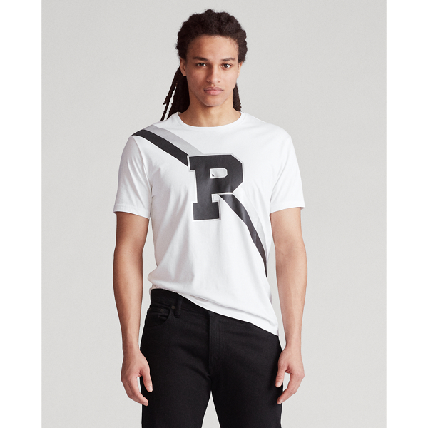 Tシャツ・カットソー RALPH LAUREN Classic Fit Letterman-Logo T-Shirt Classic Fit Letterman T-Shirt for Men | Ralph Lauren® PA