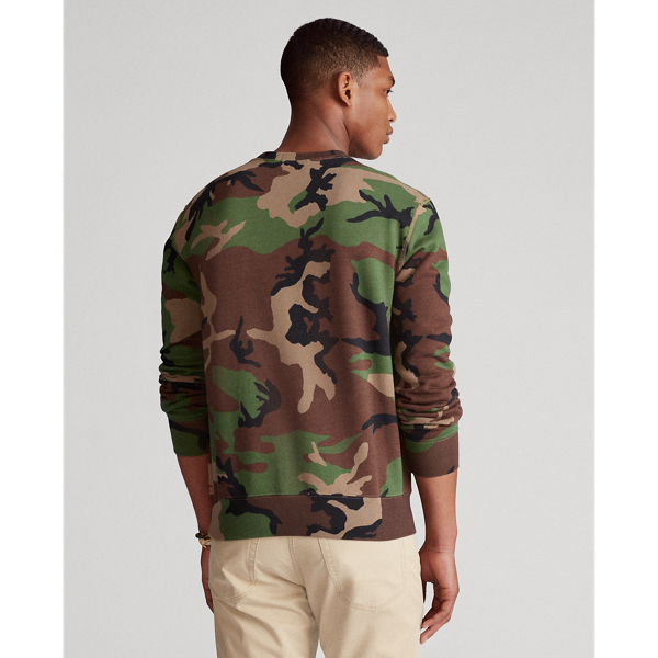 Surplus Camo Camo Fleece Sweatshirt Polo Ralph Lauren 4