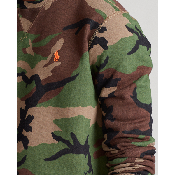 Surplus Camo Camo Fleece Sweatshirt Polo Ralph Lauren 5