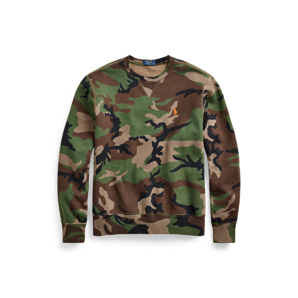 Surplus Camo Camo Fleece Sweatshirt Polo Ralph Lauren 2
