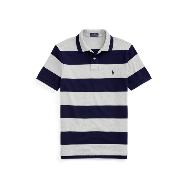 Custom Slim Fit Mesh Polo Shirt Polo Ralph Lauren 1