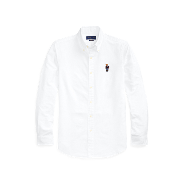 White Bear Classic Fit Bear Oxford Shirt Polo Ralph Lauren 2