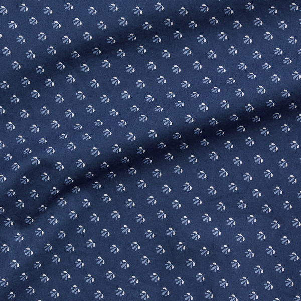 Navy Peacock Ditsy Slim Fit Print Shirt Polo Ralph Lauren 6