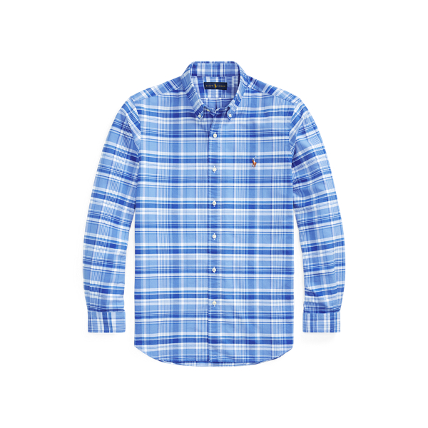 Canvas Blue/Blue Multi Classic Fit Oxford Shirt Polo Ralph Lauren 2