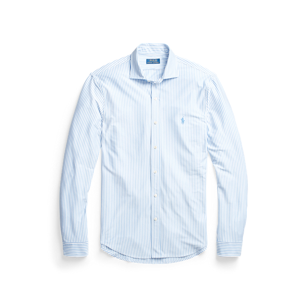 Slim Striped Interlock Shirt Polo Ralph Lauren 1