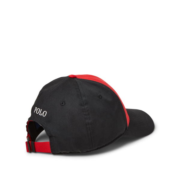 Red/Silver/Black P-Wing Twill Ball Cap Polo Ralph Lauren 2