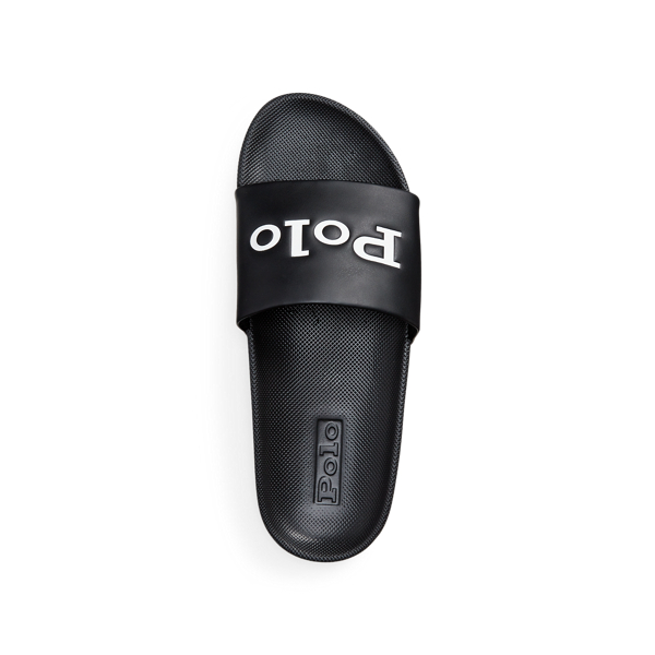 Black/White Polo Logo Sandal Polo Sport 4