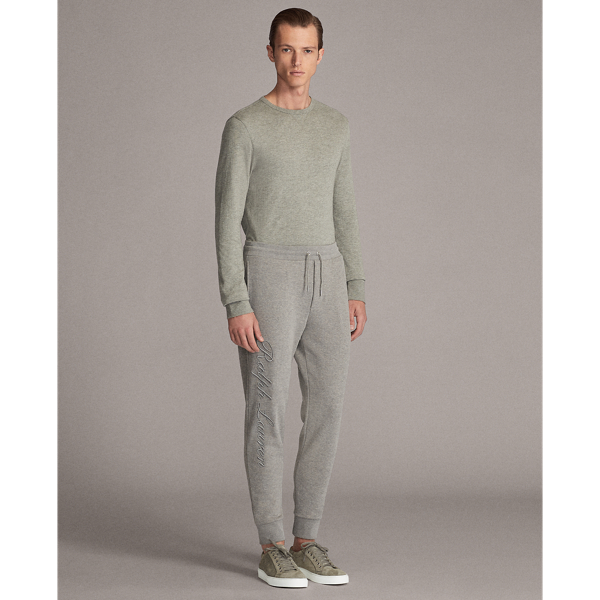 Classic Light Grey Crewneck Long-Sleeve T-Shirt Purple Label 3