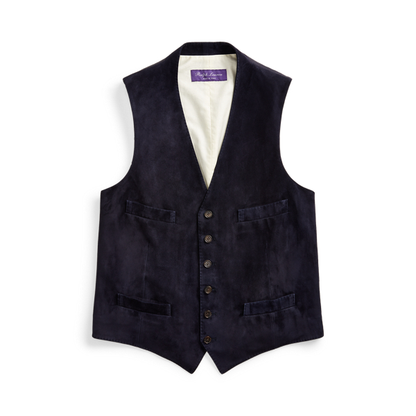 Suede Vest Purple Label in 1