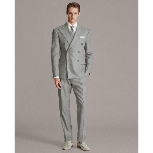 Ralph Handmade Wool Flannel Suit for Men | Ralph Lauren® AM