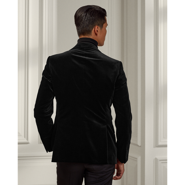 k*i様 Ralph Lauren 黒ベルベット テーラードジャケット Size k*i様 Ralph Lauren 黒ベルベット テーラードジャケット Size