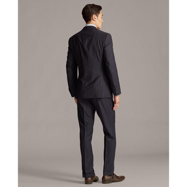Navy Gregory Pinstripe Twill Suit Purple Label 5