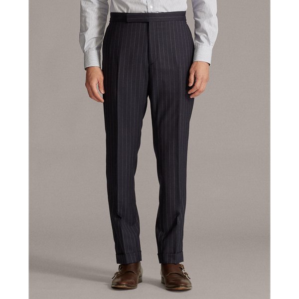 Navy Gregory Pinstripe Twill Suit Purple Label 8
