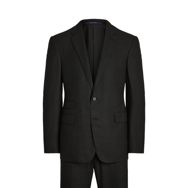 Gregory Wool Birdseye Suit Purple Label em 1