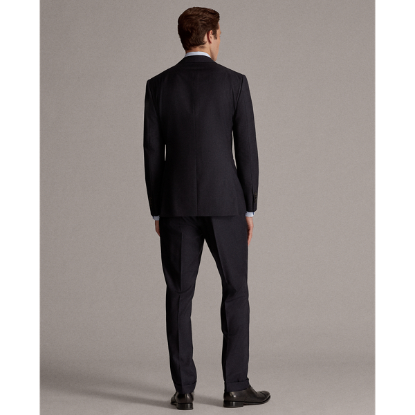 Navy / Cream Gregory Pinstripe Twill Suit Purple Label 5