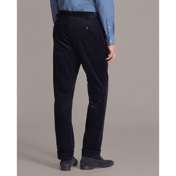 Classic Chairman Navy Gregory Corduroy Suit Trouser Purple Label 5
