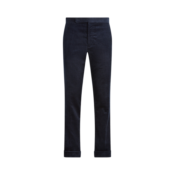 Classic Chairman Navy Gregory Corduroy Suit Trouser Purple Label 2