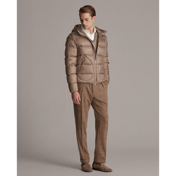 Porcini Mackay Ripstop Down Jacket Purple Label 4