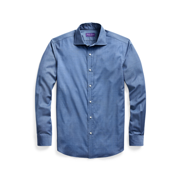 Camicia in leggera flanella Purple Label in 1