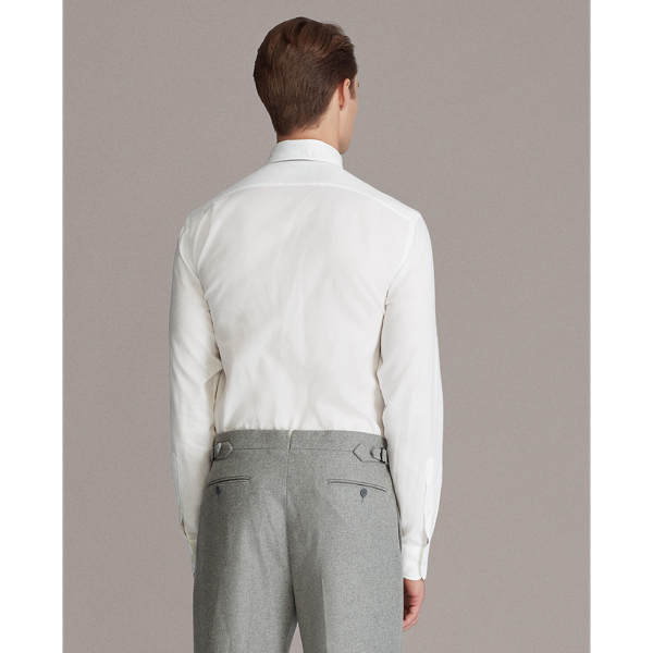 Cream Twill Shirt Purple Label 6