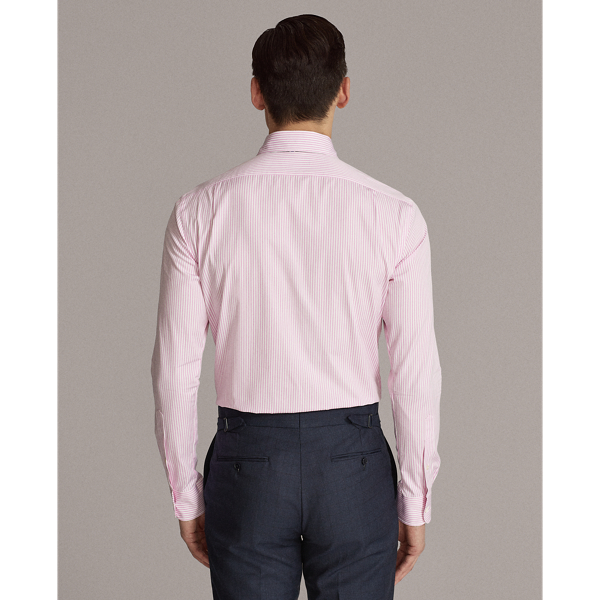 Pink Bengal-Stripe Shirt Purple Label 4