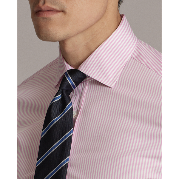 Pink Bengal-Stripe Shirt Purple Label 5