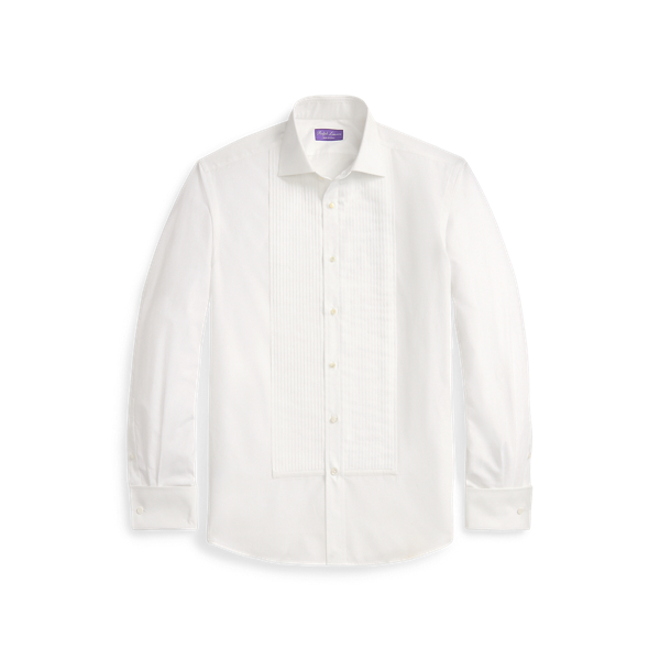 Poplin French Cuff Tuxedo Shirt