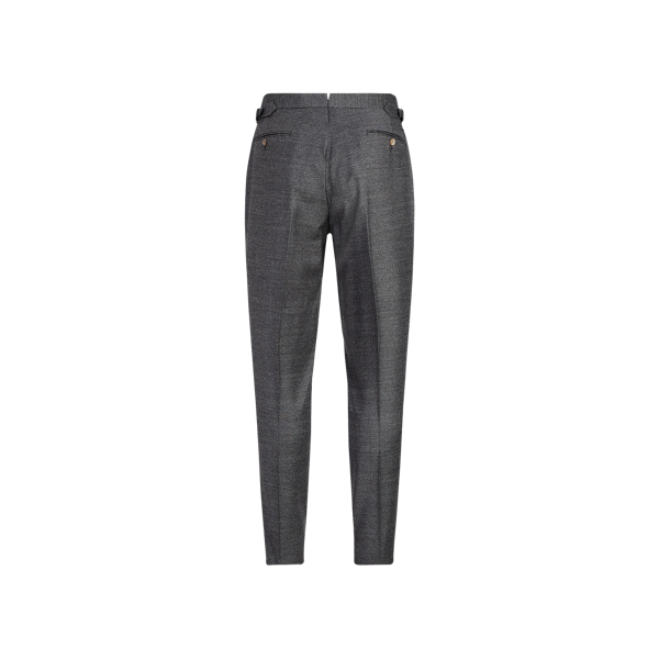 Medium Grey/Cream Gregory Flannel Trouser Purple Label 2