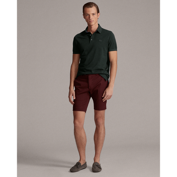 Dark Racing Green Wool Pique Polo Shirt Purple Label 3