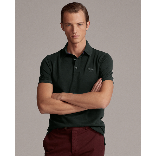 Polo de piqu&eacute; de lana