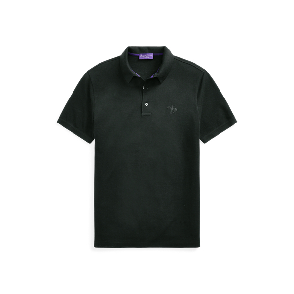 Polo en piqu&eacute; de laine Purple Label en 1