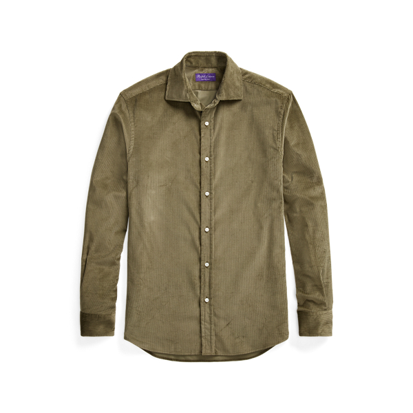Feingeripptes Kordsamthemd Purple Label in 1