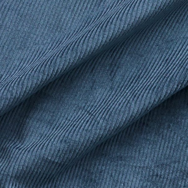 Washed Heraldry Blue Fine-Wale Corduroy Shirt Purple Label 9