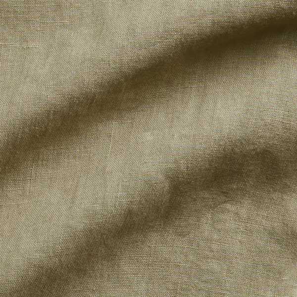 Washed Autumn Sage Garment-Dyed Linen Shirt Purple Label 6