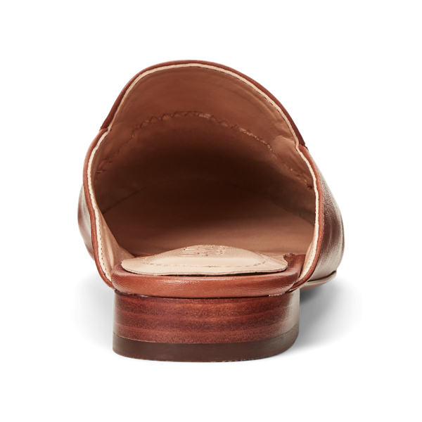 Deep Saddle Tan Leather Slip-On Loafer Lauren 3