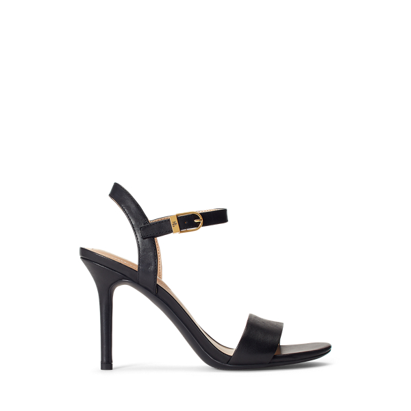 Gwen Burnished Leather Sandal