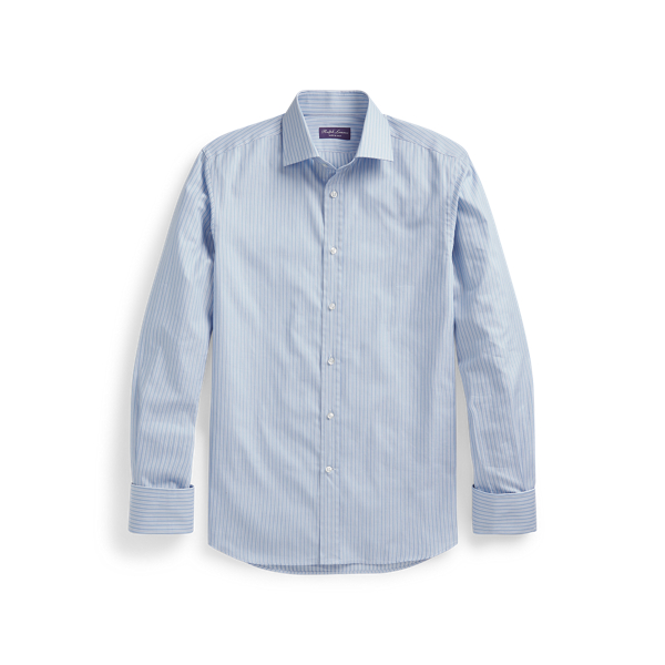 Striped French-Cuff Shirt