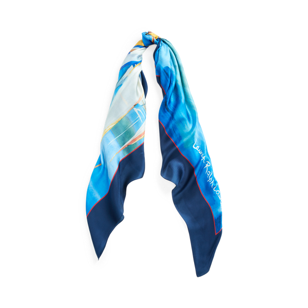 Erika Silk Twill Scarf