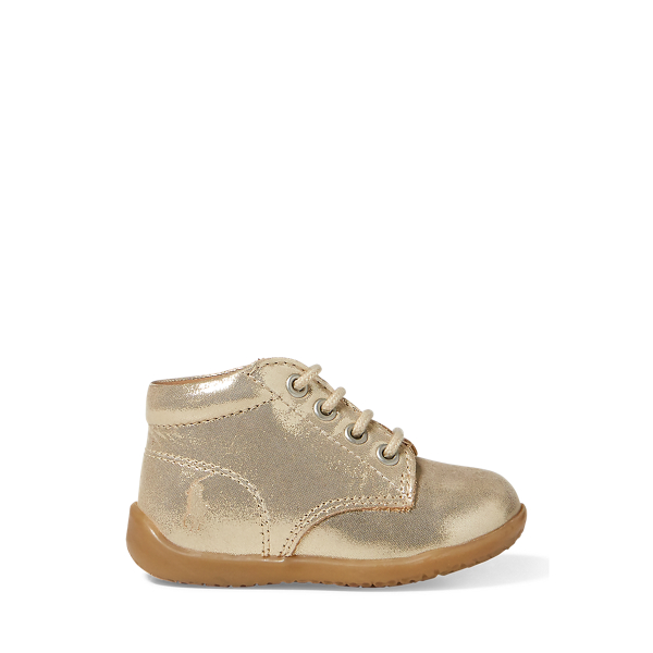 Kinley Leather Mid-Top Trainer Girls 1.5-6.5 Years 1