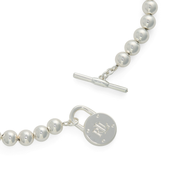 Sterling Silver Logo Necklace