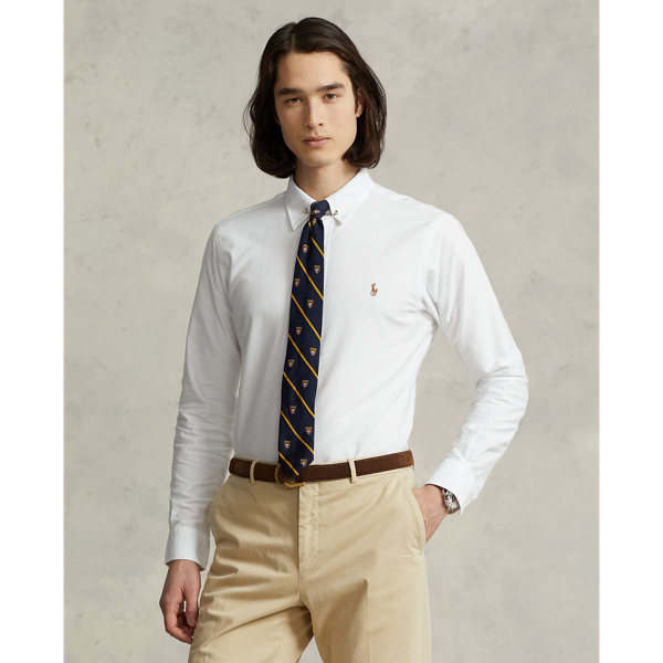 Custom fit oxford shirt on sale