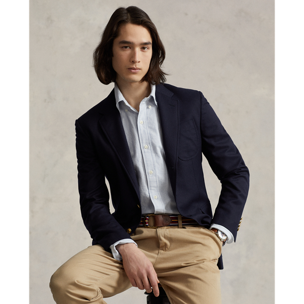 Oxford shirt with blazer best sale