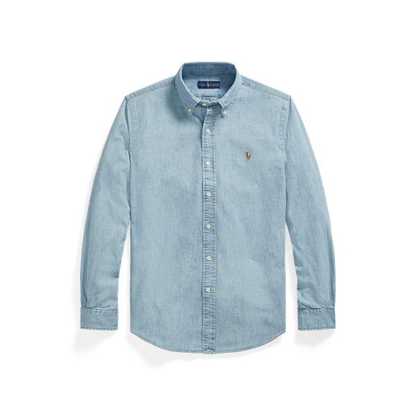 Polo chambray shirt on sale