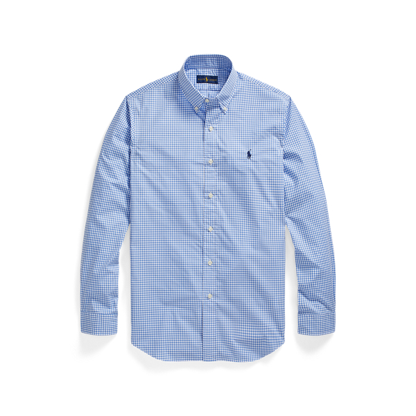 Custom-Fit-Hemd mit Karomuster Polo Ralph Lauren in Blue/White Check 2